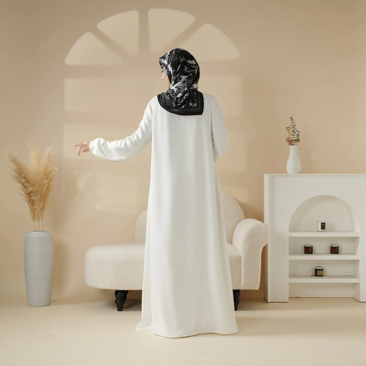 Essential Premium Versatile Pockets Umbrella Cut Abaya (MA113) - Image 25