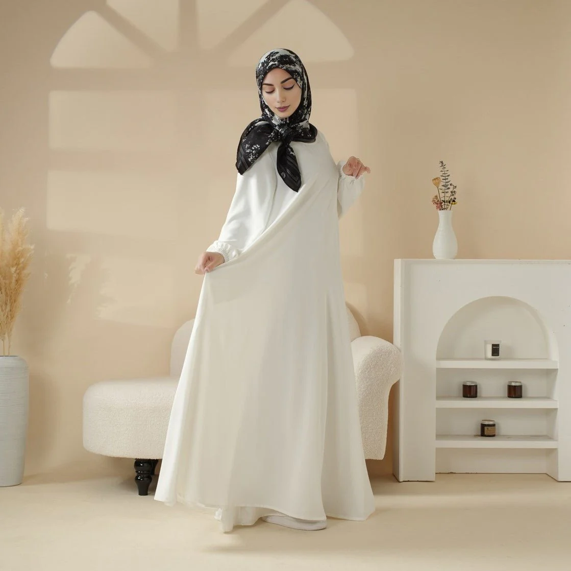 Essential Premium Versatile Pockets Umbrella Cut Abaya (MA113) - Image 31