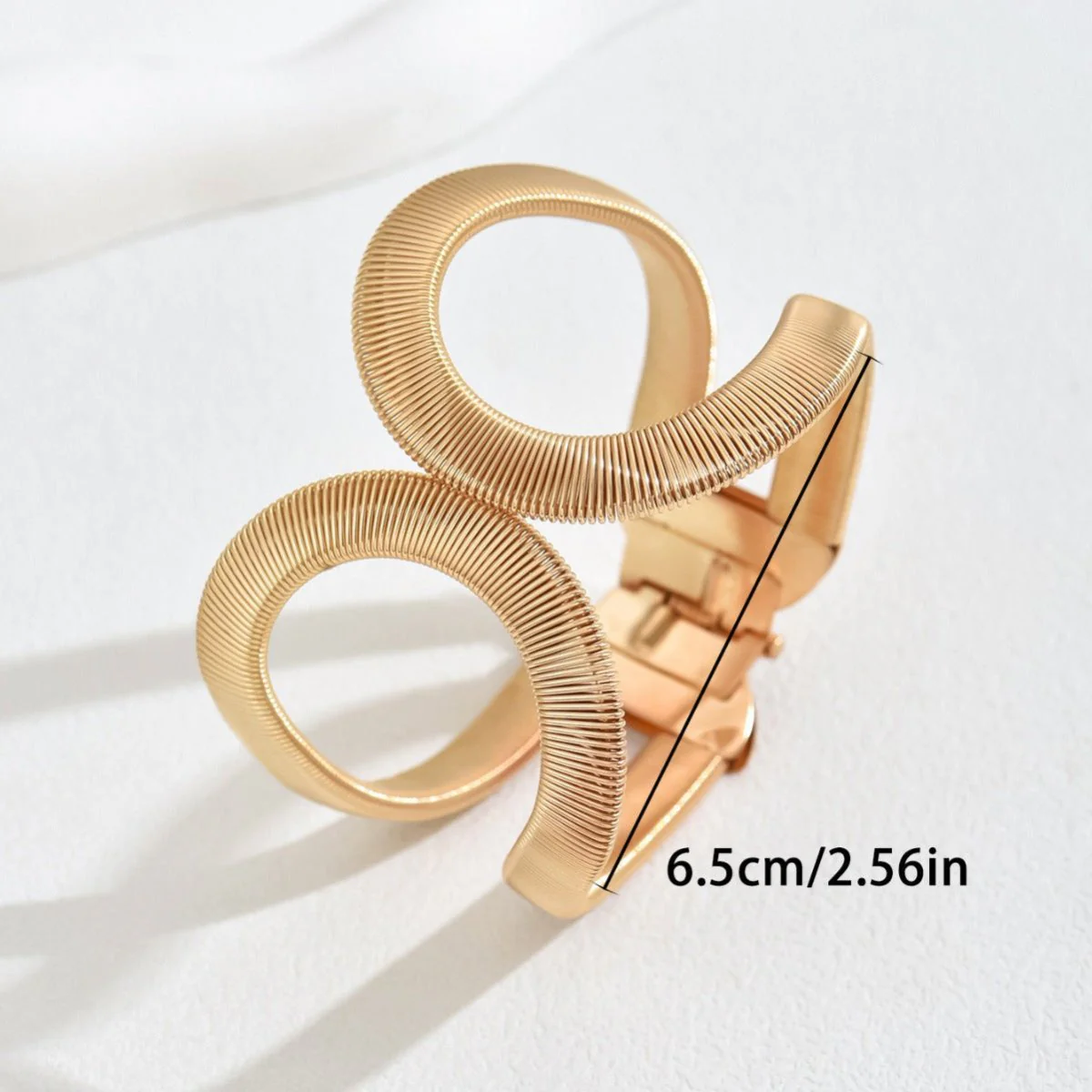 Unique Coil Spring Bangle Statement Wrist Accessory (MAC416) - Image 3