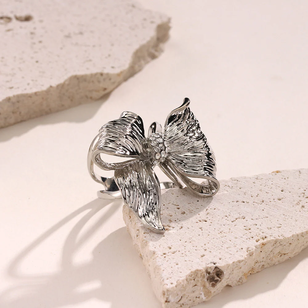 Versatile Accent Embroidered Bow Hijab Ring (MAC340) - Image 3