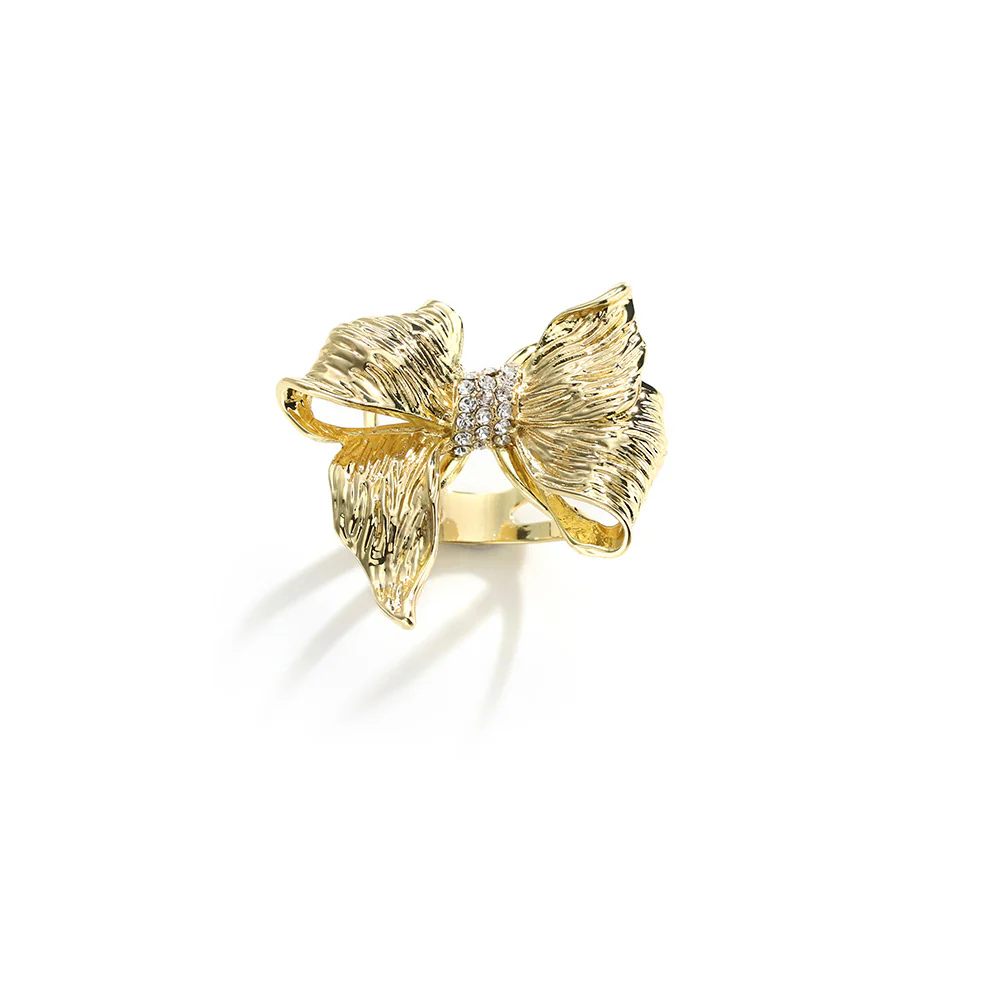Versatile Accent Embroidered Bow Hijab Ring (MAC340) - Image 5