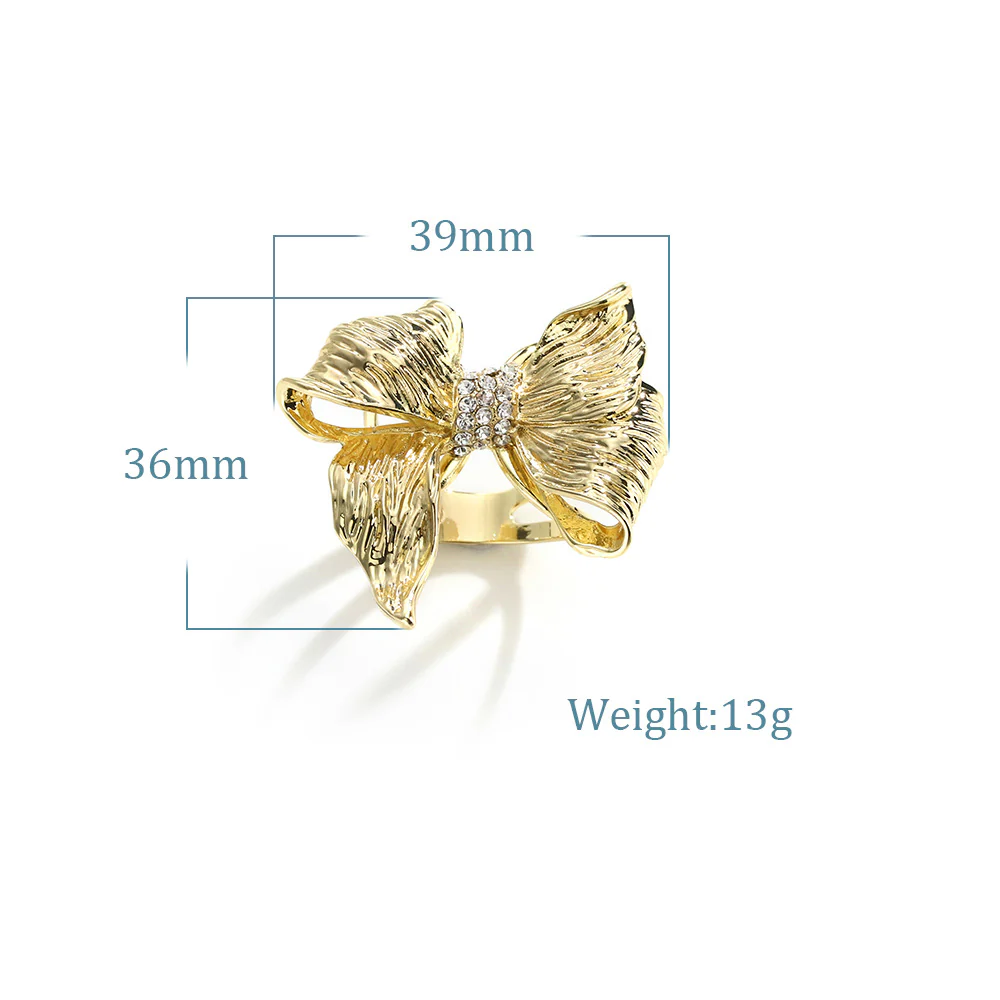 Versatile Accent Embroidered Bow Hijab Ring (MAC340) - Image 8