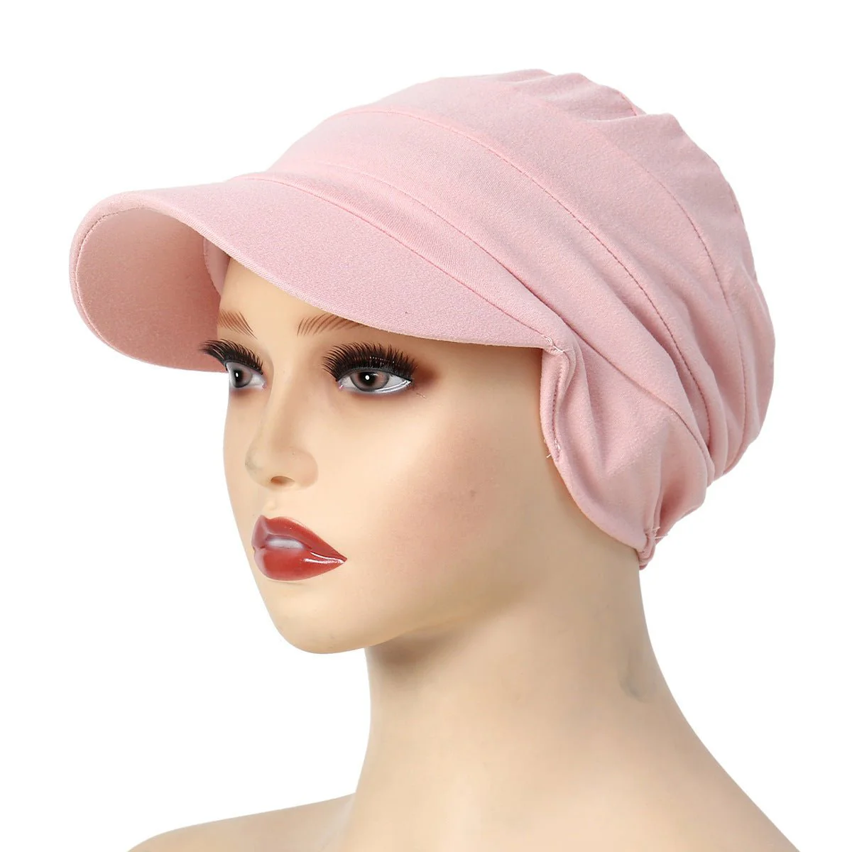 Versatile Hijab, Bottom Hat with Brim (MH108) - Image 10