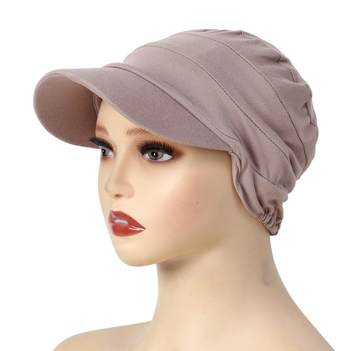 Versatile Hijab, Bottom Hat with Brim (MH108) - Image 14