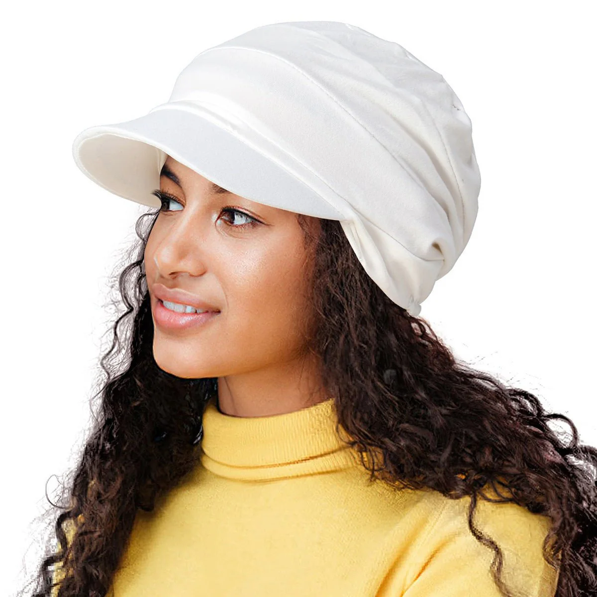 Versatile Hijab, Bottom Hat with Brim (MH108) - Image 6