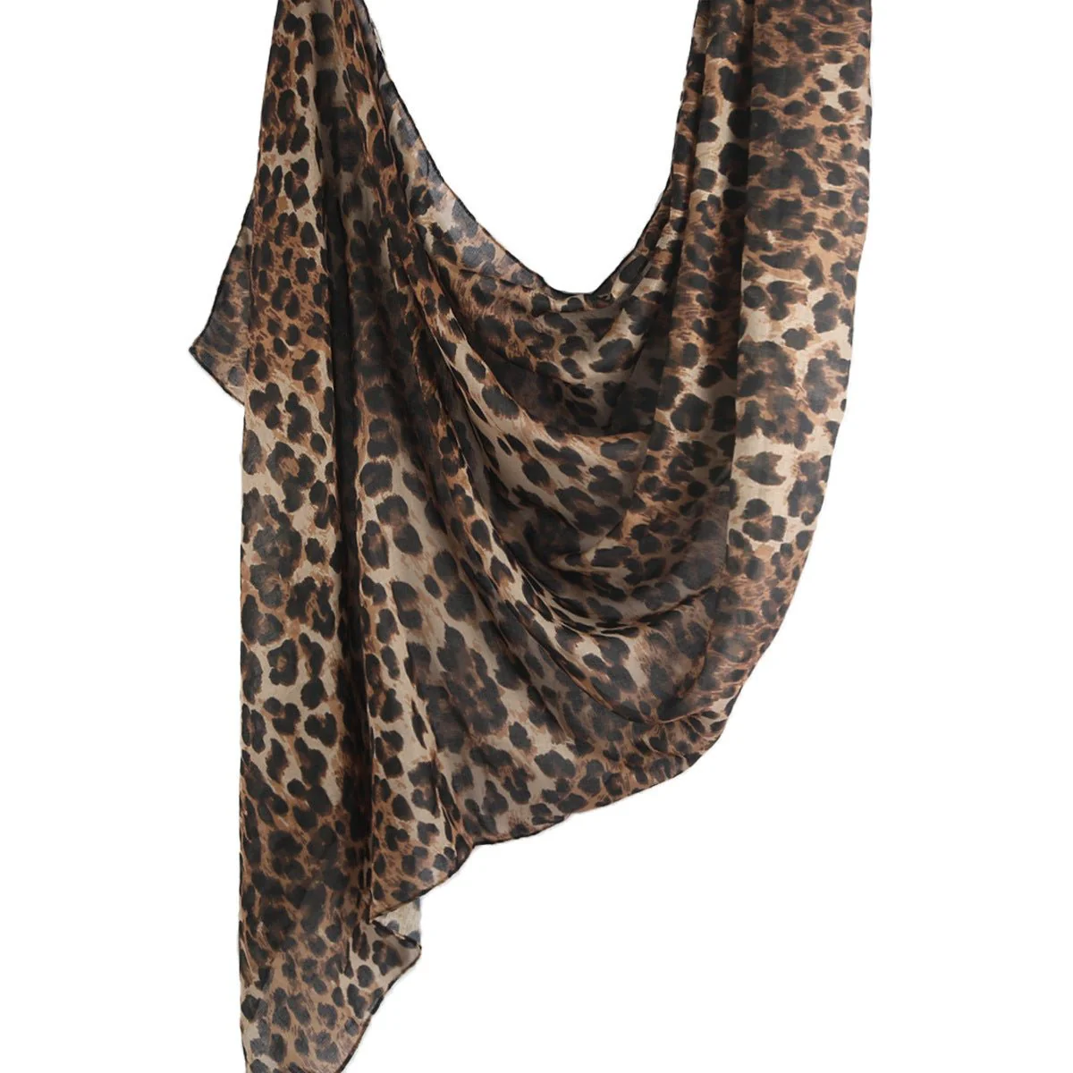 Versatile Leopard Print Fashionable Hijab (MH164) - Image 10