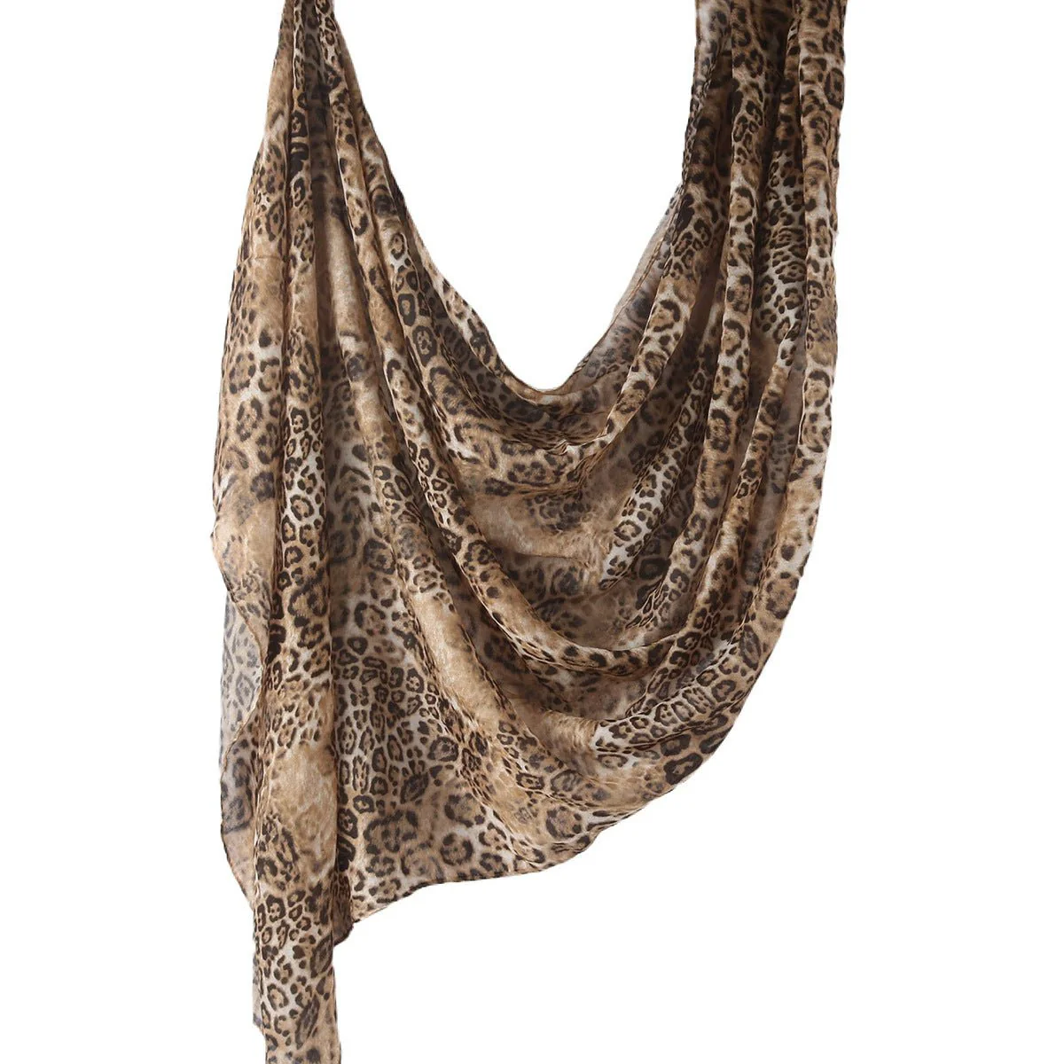 Versatile Leopard Print Fashionable Hijab (MH164) - Image 11