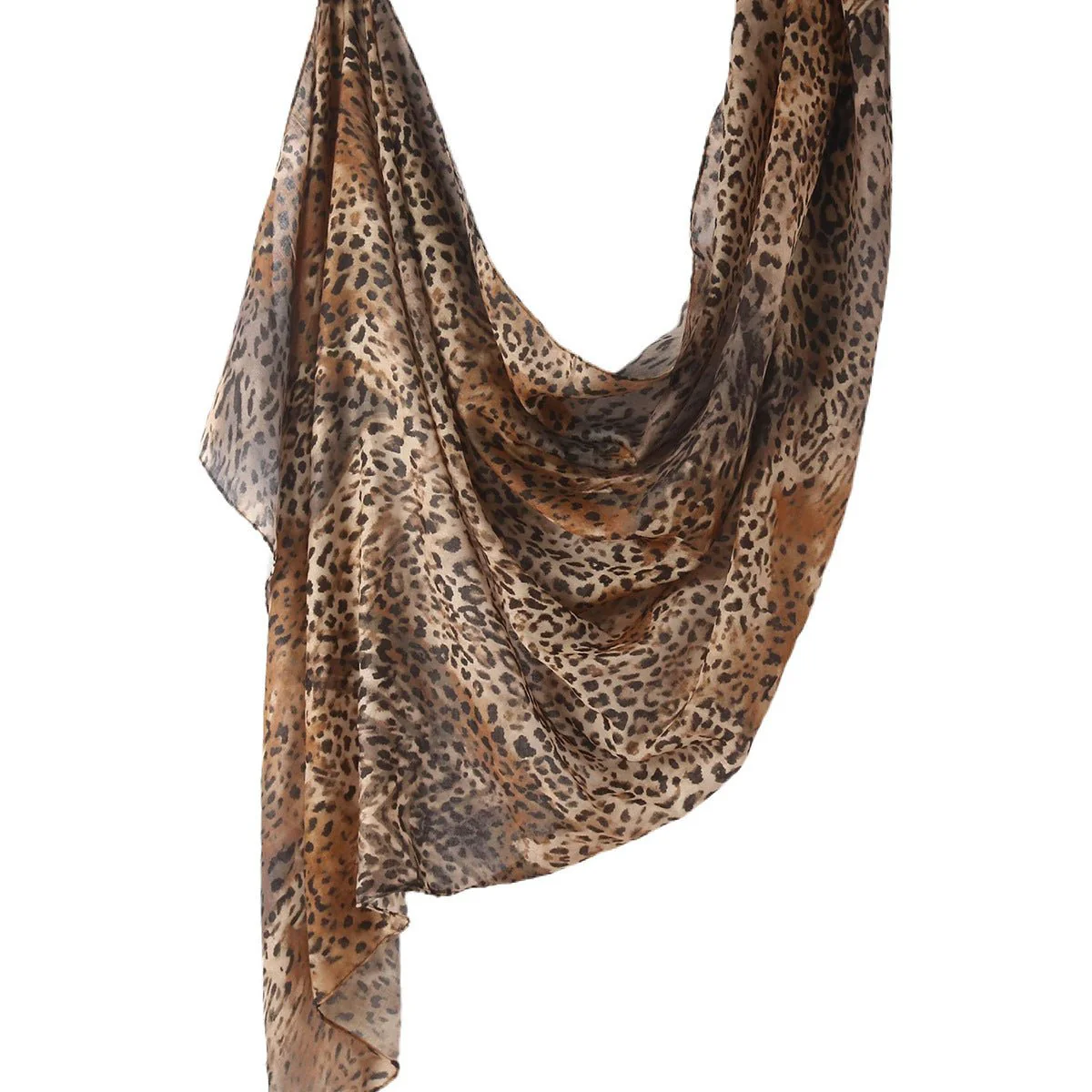 Versatile Leopard Print Fashionable Hijab (MH164) - Image 13