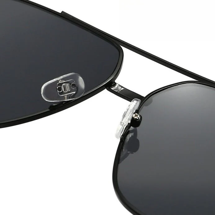 Vintage Double Bridge Sunglasses - Timeless Retro Style for Men & Women (MAC265) - Image 12