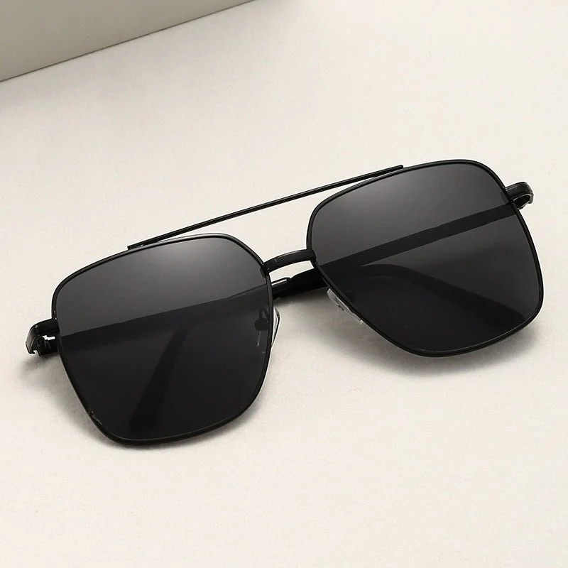 Vintage Double Bridge Sunglasses - Timeless Retro Style for Men & Women (MAC265) - Image 2