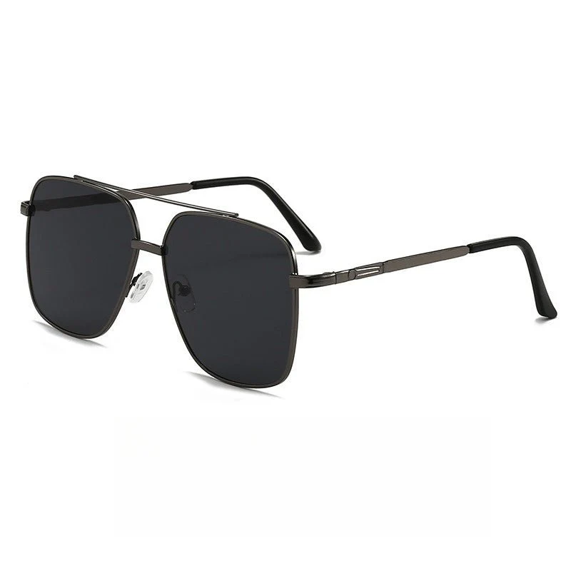 Vintage Double Bridge Sunglasses - Timeless Retro Style for Men & Women (MAC265) - Image 7