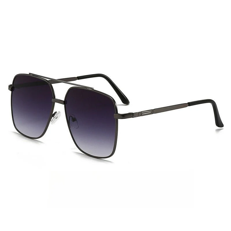 Vintage Double Bridge Sunglasses - Timeless Retro Style for Men & Women (MAC265) - Image 8