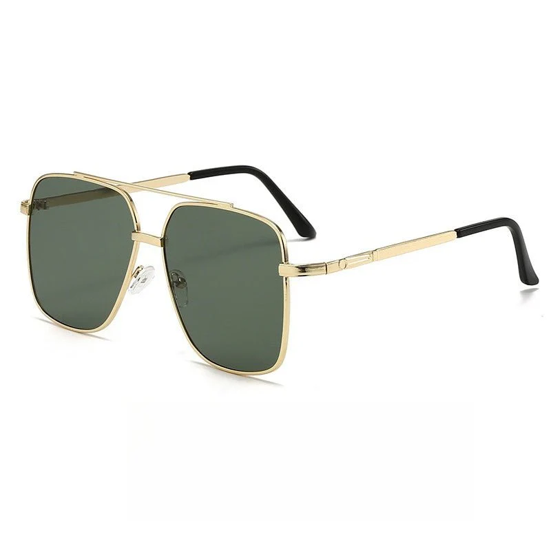 Vintage Double Bridge Sunglasses - Timeless Retro Style for Men & Women (MAC265) - Image 9