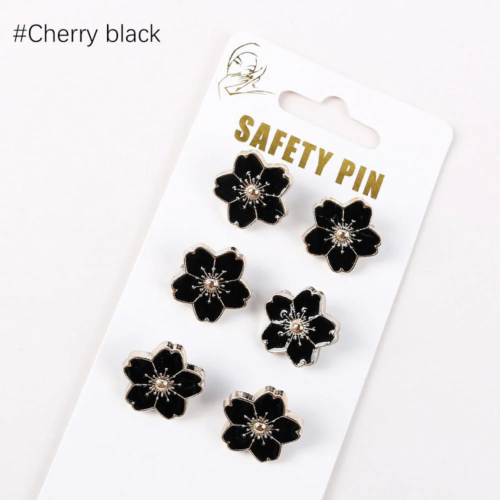 Vintage Enamel Brooch Pin Set(MAC366) - Image 7