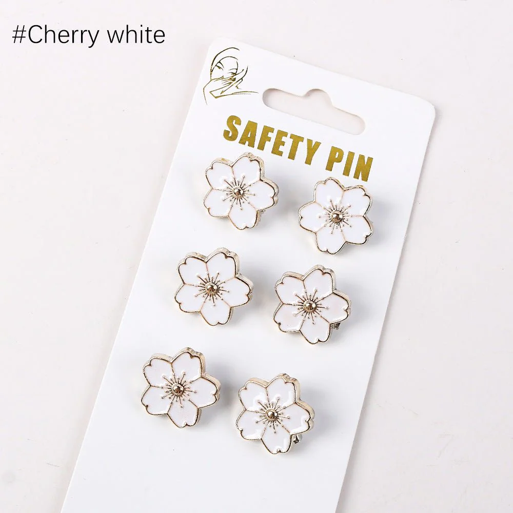 Vintage Enamel Brooch Pin Set(MAC366) - Image 8