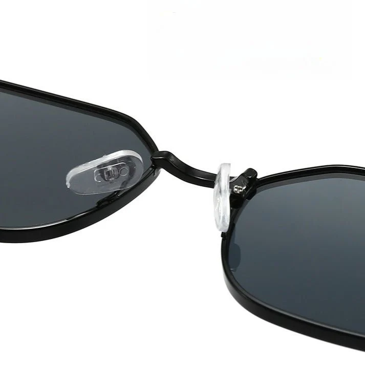 Vintage Narrow Frame Sunglasses – Retro Chic Accented Lenses for Women (MAC262) - Image 14