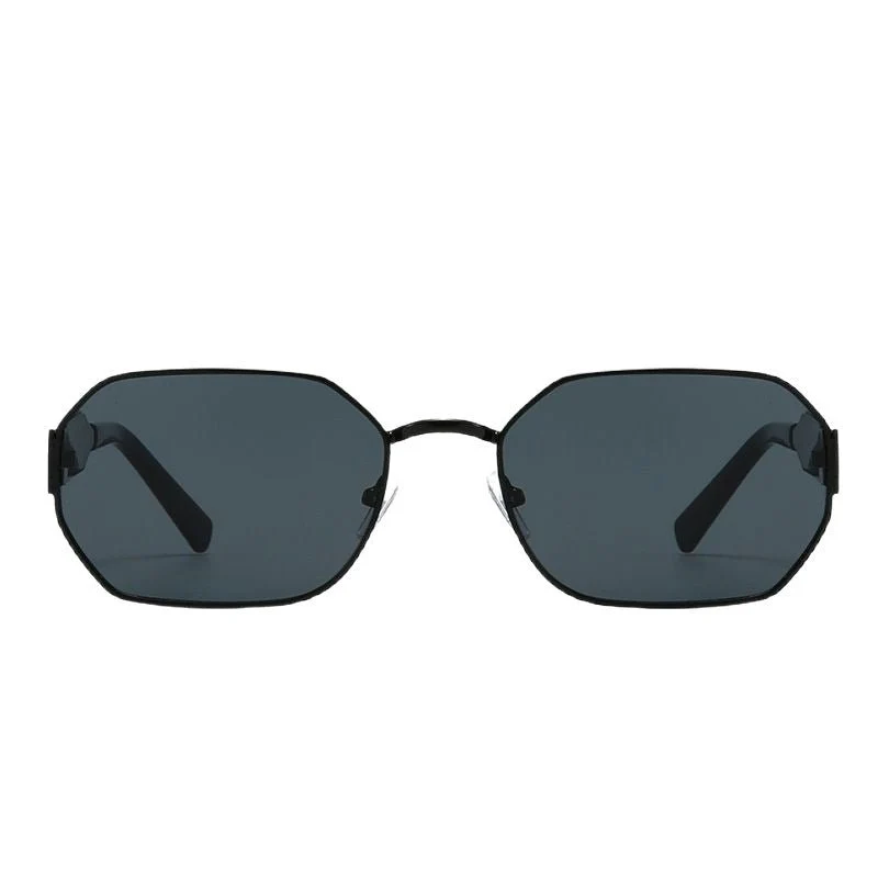 Vintage Narrow Frame Sunglasses – Retro Chic Accented Lenses for Women (MAC262) - Image 5