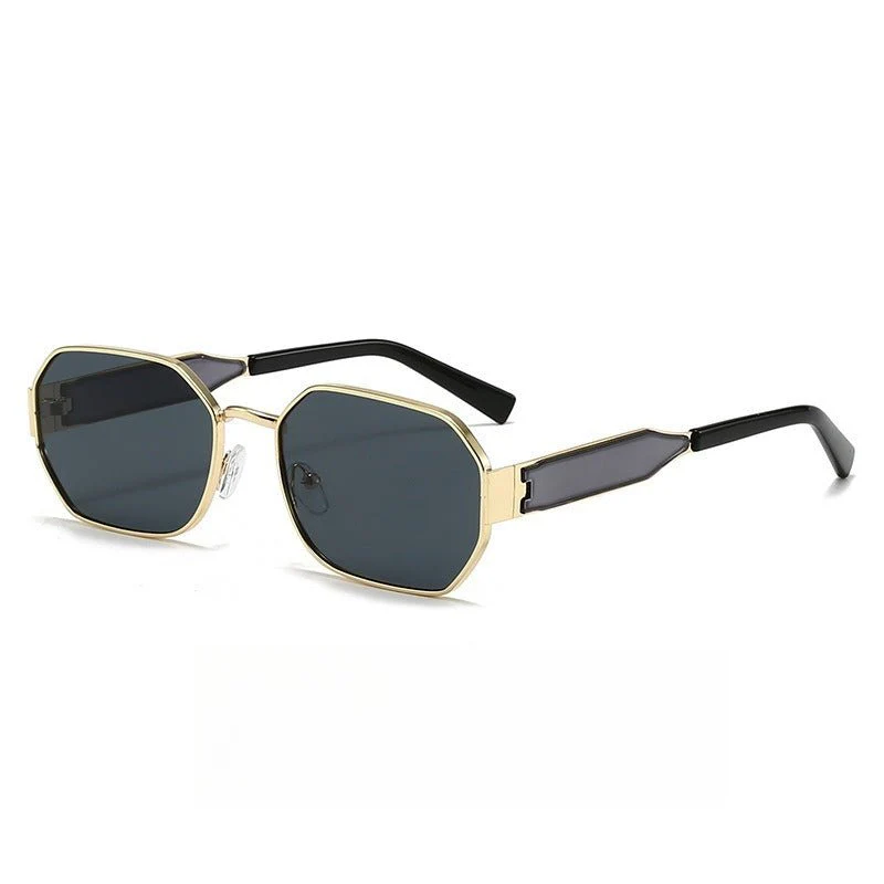 Vintage Narrow Frame Sunglasses – Retro Chic Accented Lenses for Women (MAC262) - Image 6
