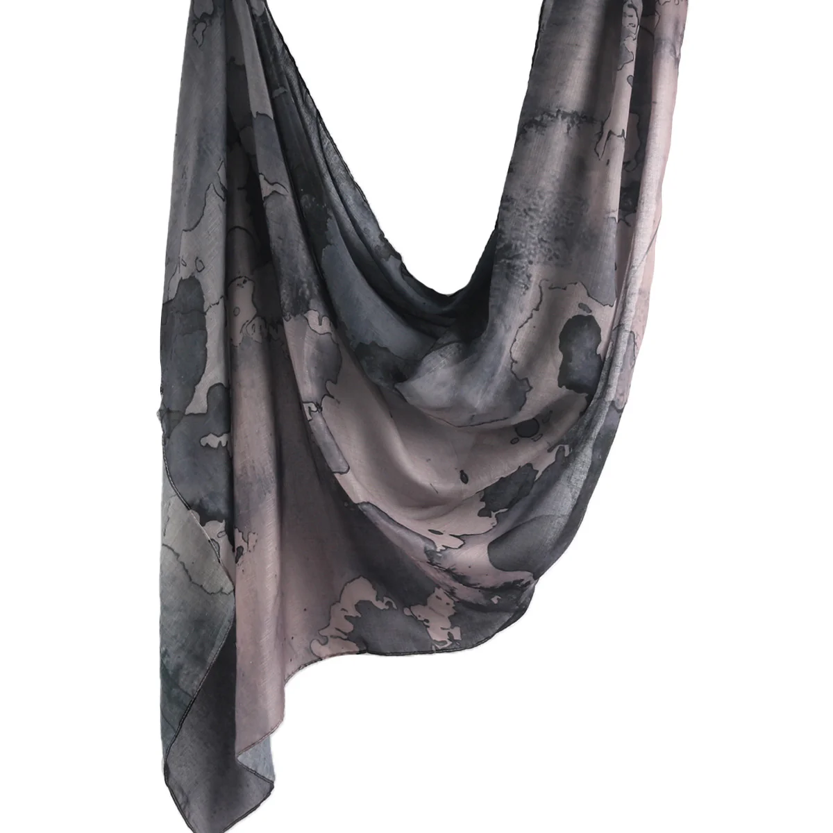 Watercolor Series Printed Headscarf Hijab (MH179) - Image 3