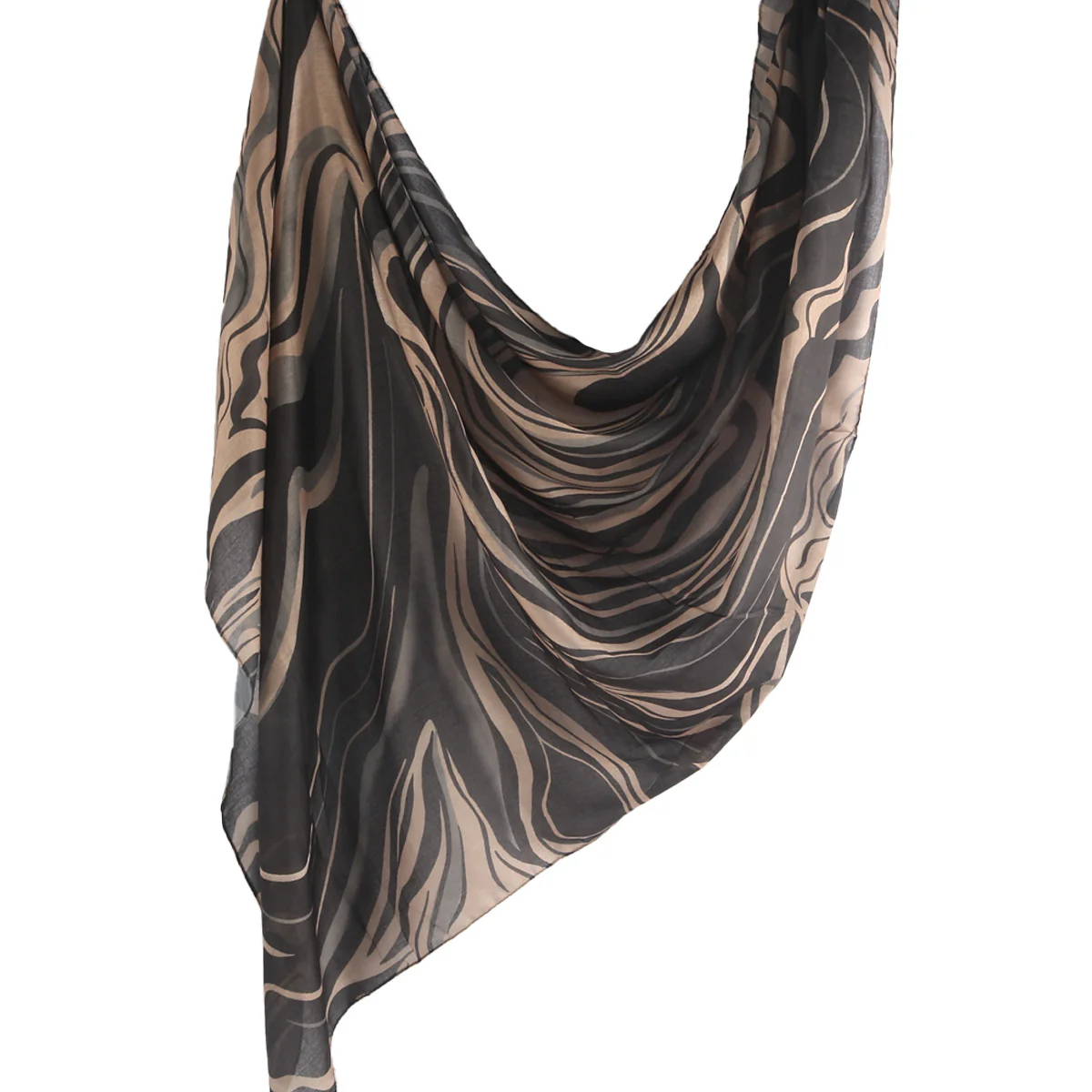 Watercolor Series Printed Headscarf Hijab (MH179) - Image 7