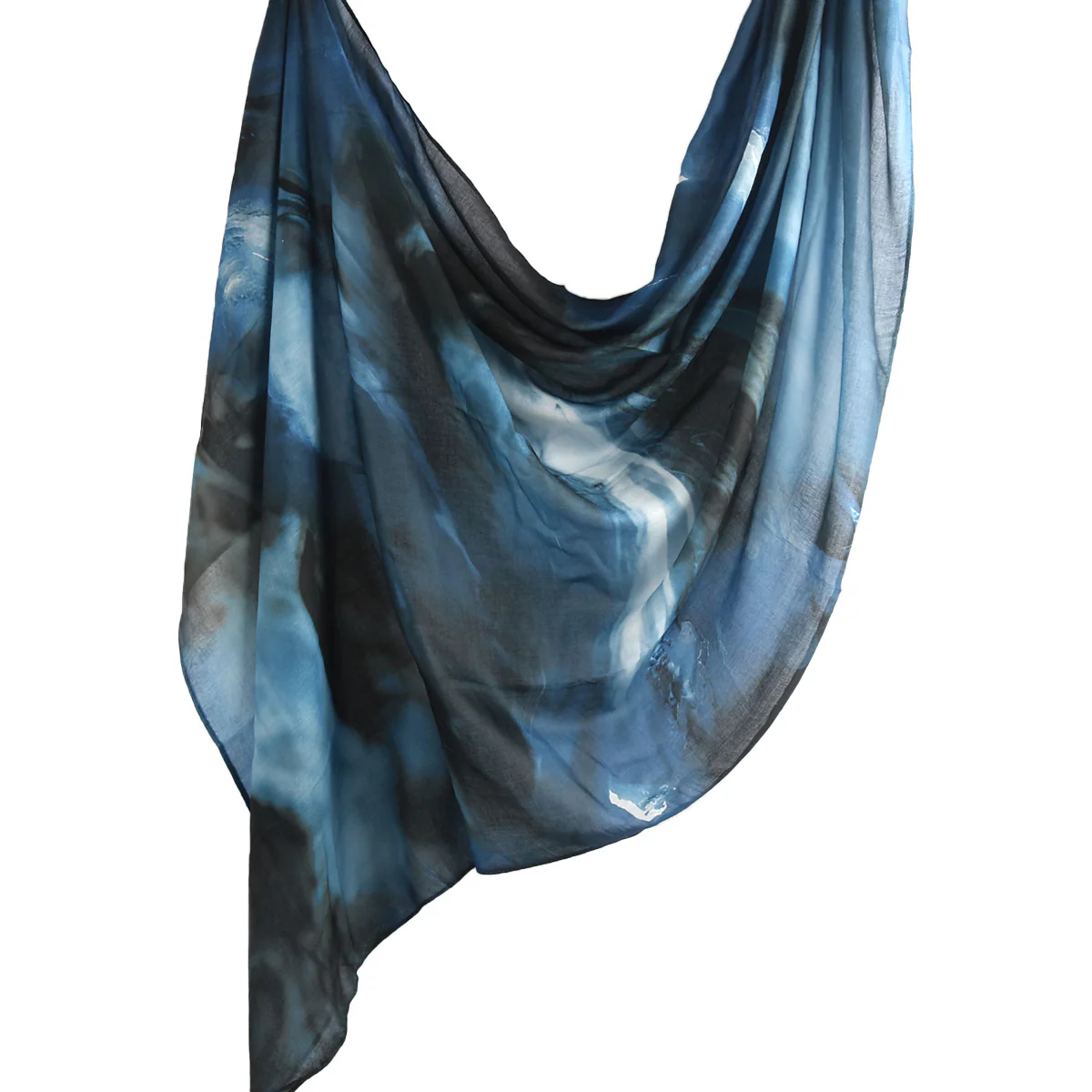 Watercolour Floral  Printed Hijab (MH103) - Image 18