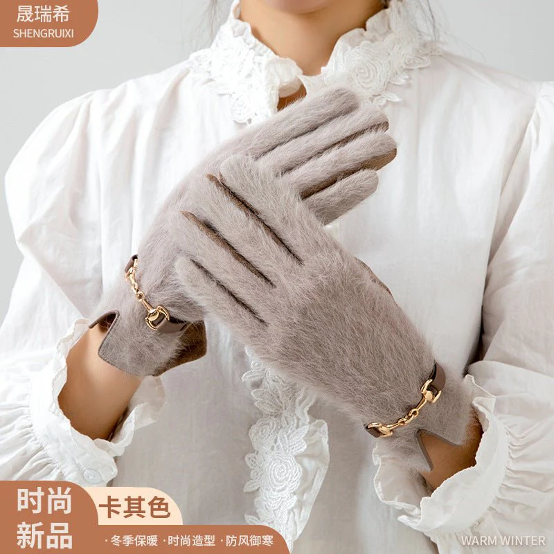 Winter Everyday Versatile Plush Warm Gloves (MAC309) - Image 12