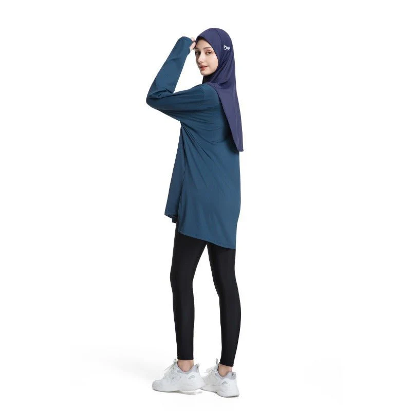 Women's Quick Dry Half Zip Running Top(MS115) - Image 8