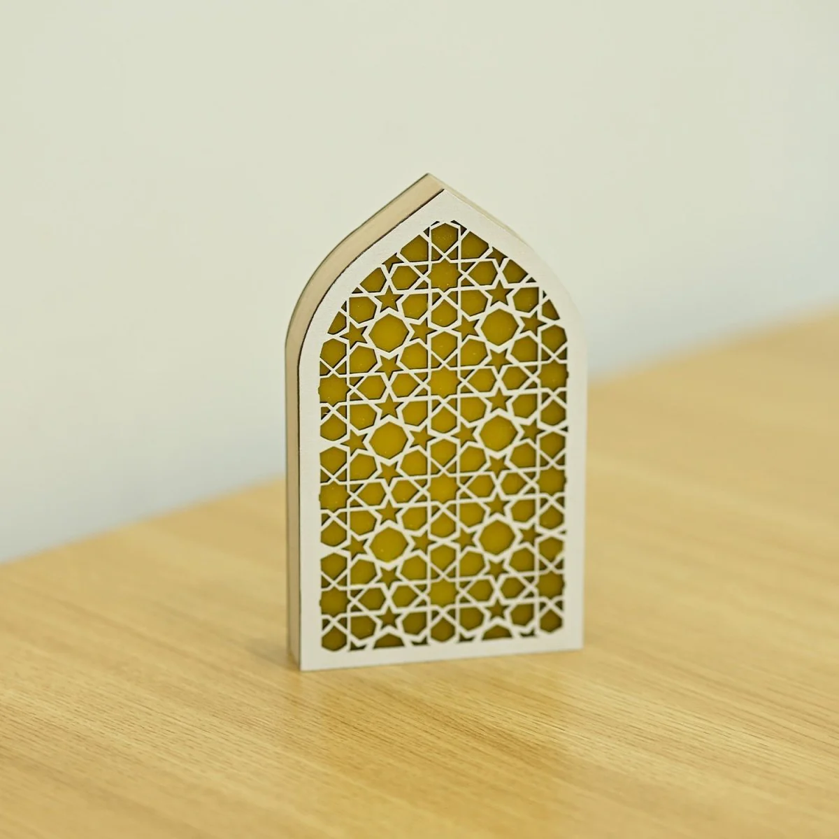 Wooden Light Up LED Gift Eid Decoration (MR070) - Image 5